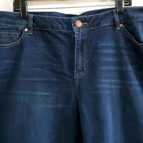 Lane Bryant Girlfriend Crop jeans NWT - Picture 3 of 10